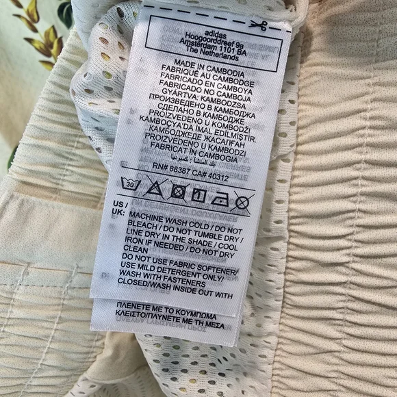 Adidas Tropical Breeze Jacket Farm Rio Cream Colour Size M - Picture 10 of 16